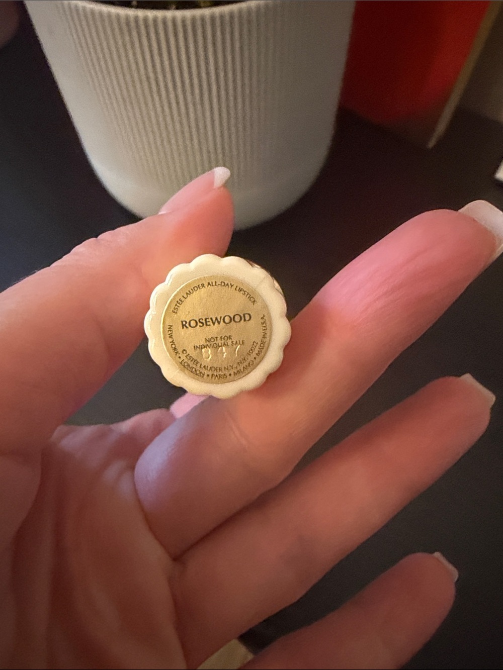 Estee Lauder Rosewood rare discontinued lipstick